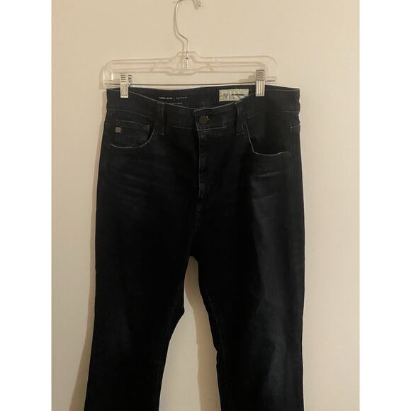 AG Adriano Goldschmied Farrah Boot High Rise Jeans 31x32 Dark Denim Retails $225 - Picture 11 of 12